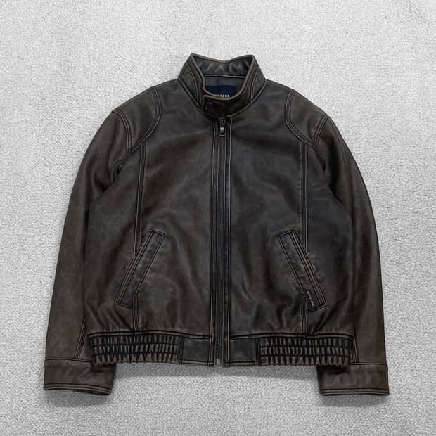 버커루 Buckaroo 스탠다드 에코 레더 자켓