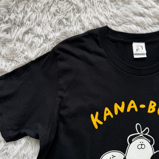 KANA BOON 일본빈티지 반팔 빈티지반팔 벤드 프린팅 반팔 L 95