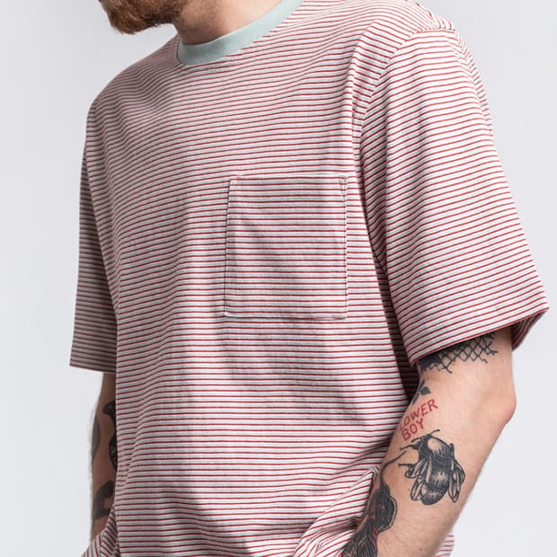 스투시 Stussy 미니스트라이프 티 