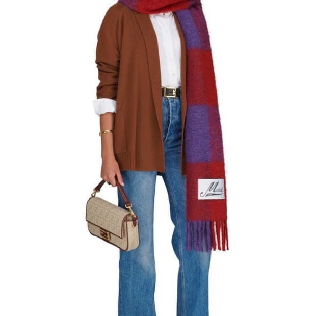 마르니 머플러 착샷o