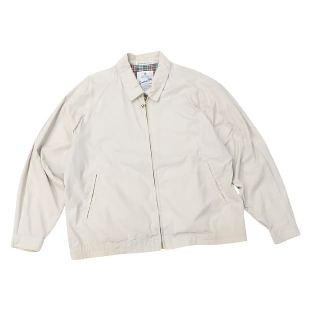 그레이엄 힐 빈티지 체크 라이닝 베이지 드리즐러 자켓 (L)