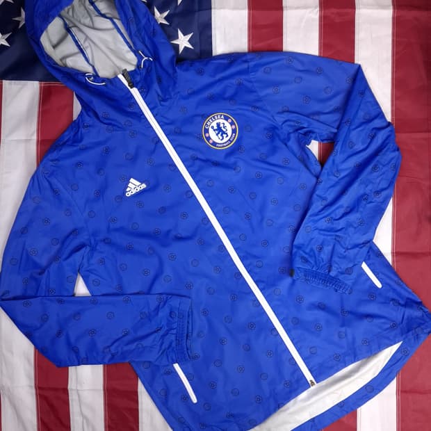 특A 오리지날 아디다스 첼시 바람막이 점퍼