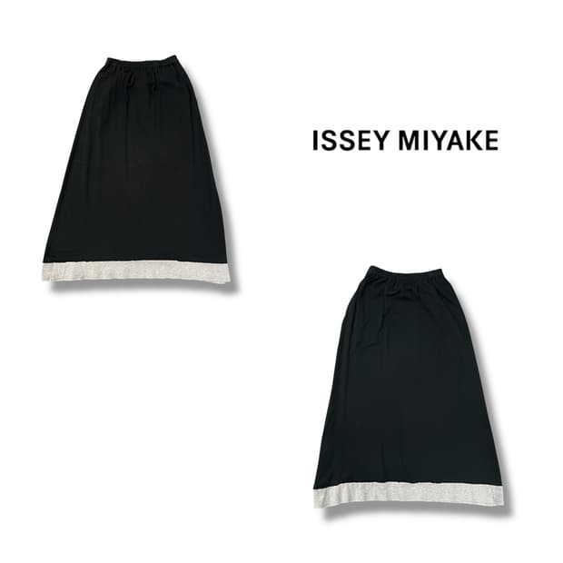  이세이미야케 하이 롱스커트 y12556