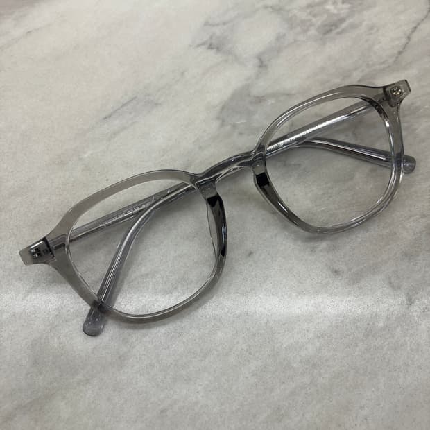 B52 HD 투명 그레이 웰링턴 뿔테 안경6819