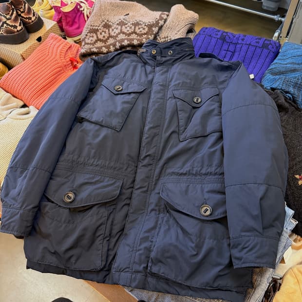 폴로 랄프로렌 M 65 필드 자켓 베이스 라이트 화이트 덕다운 충전재