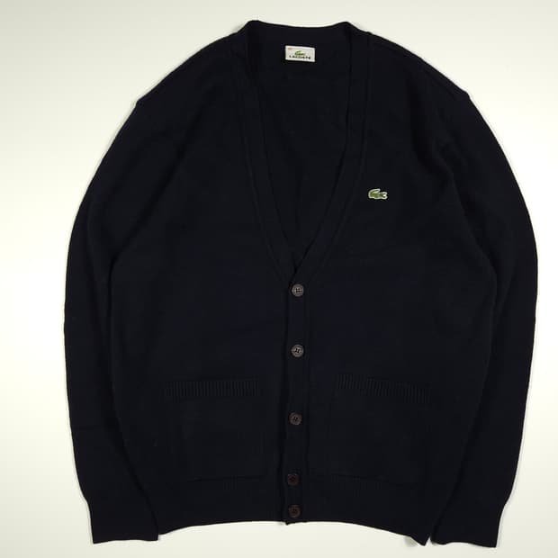 라코스테 네이비 가디건 