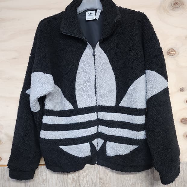 447) 아디다스 빅트레포일 셰르파 뽀글이 자켓