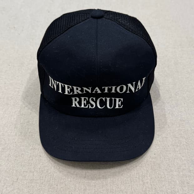 준야와타나베 19ss 레스큐 매쉬 트러커 캡