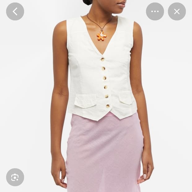 gimaguas 린넨 베스트 L