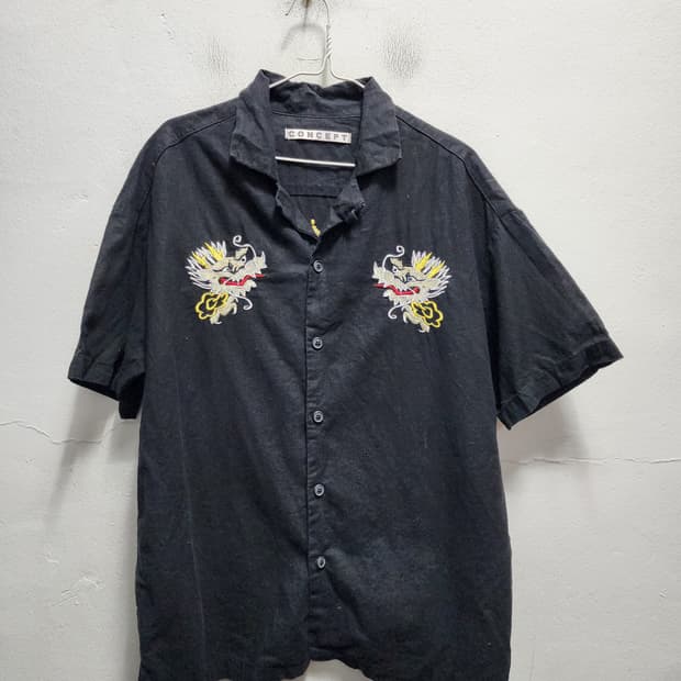 드래곤 스카잔 반팔 셔츠