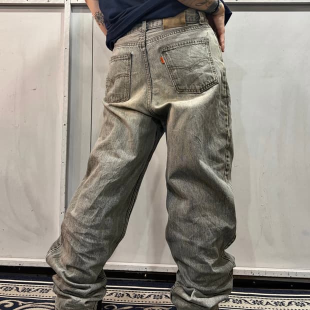 90s LEVIS 727 orange tab denim jeans