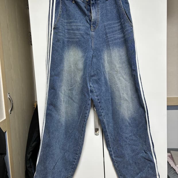 벌룬핏 3선 데님 