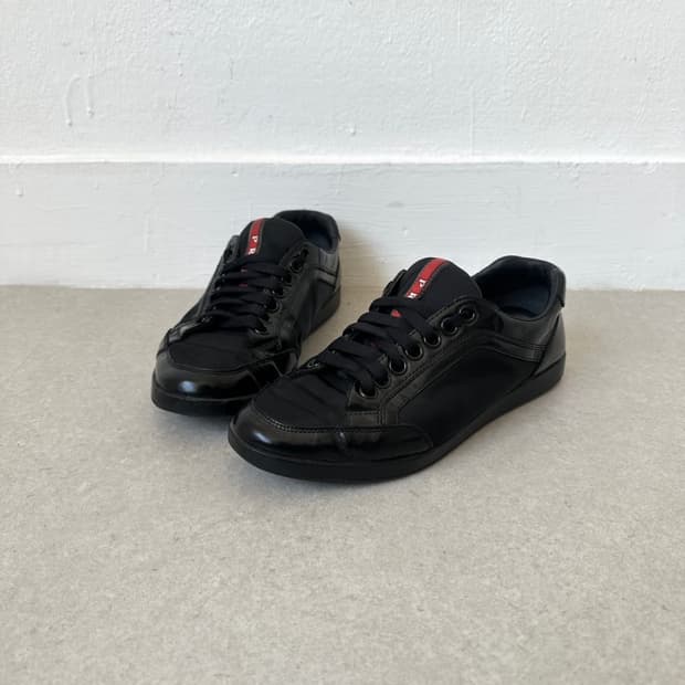 프라다 스포츠 2000s 에나멜 아메리카컵