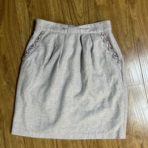 빈티지 보석 치마 스커트 히메갸루 로걀 라떼 페어리 긱시크 모리걸 핀터깔