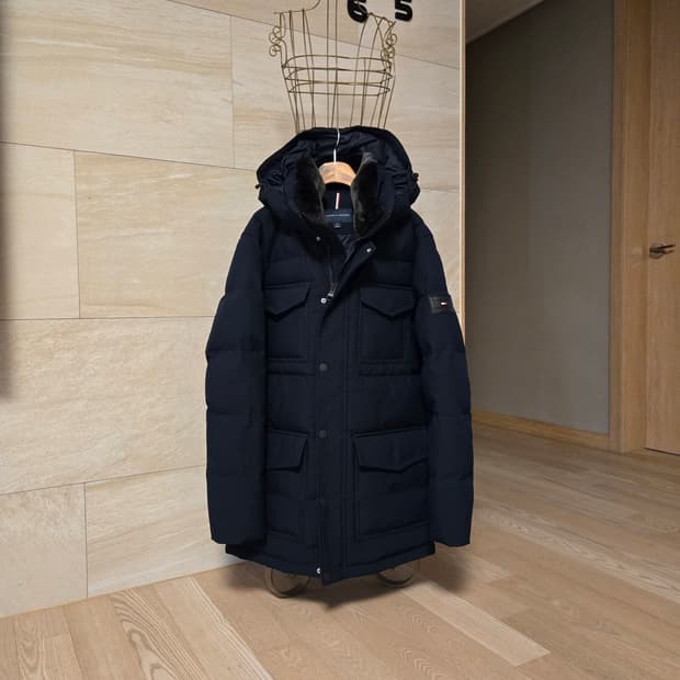 [m/100] 타미힐피거 남성 후드 패딩