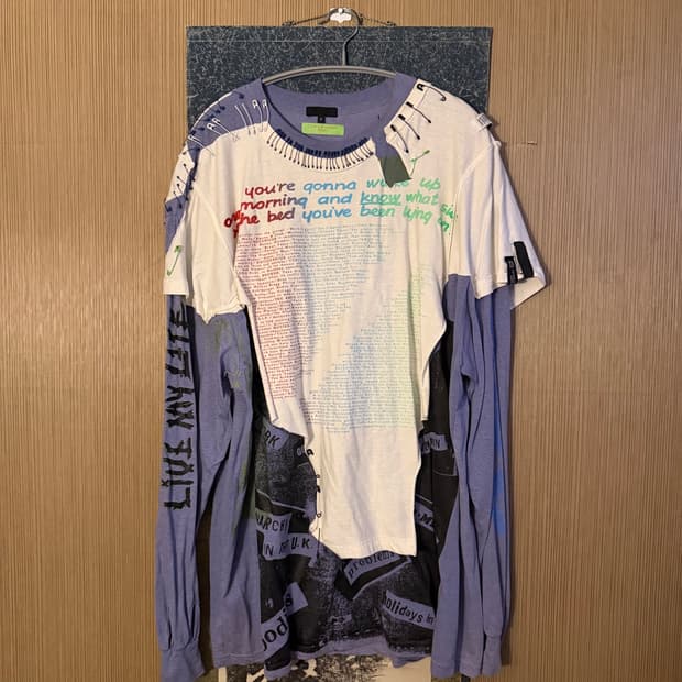 99%is hand made custom long sleeve
