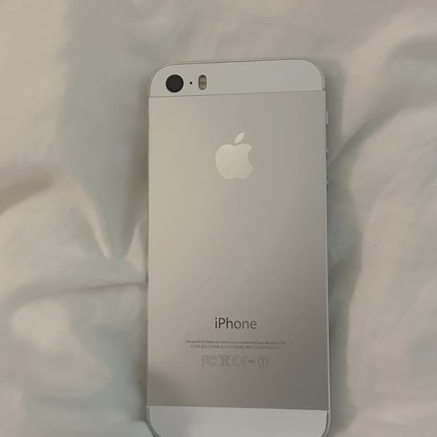 아이폰 5s 실버 16gb 무음