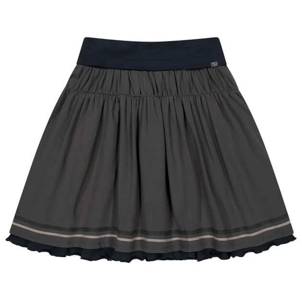 (1 2) 코이세이오 브라이스돌 폴딩 셔링 스커트 차콜 미개봉 새상품