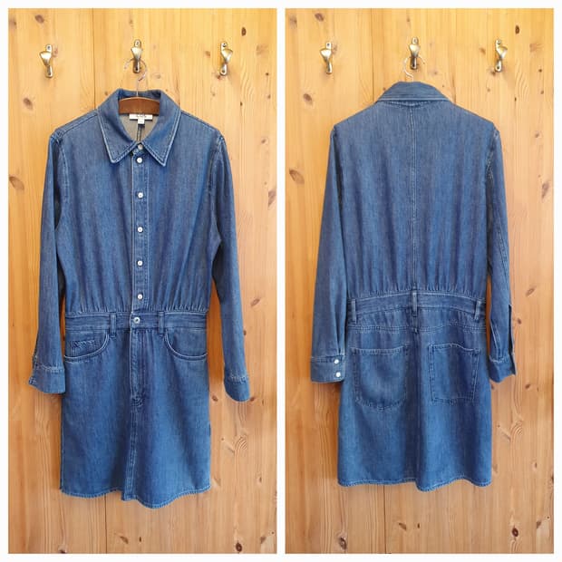 66.COS 데님 원피스