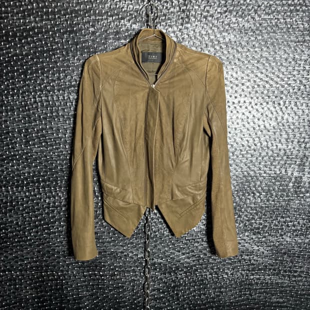 Time 양가죽 스웨이드자켓