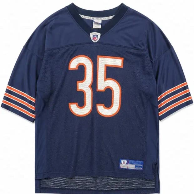 리복 NFL 시카고 베어스 35번 져지 L