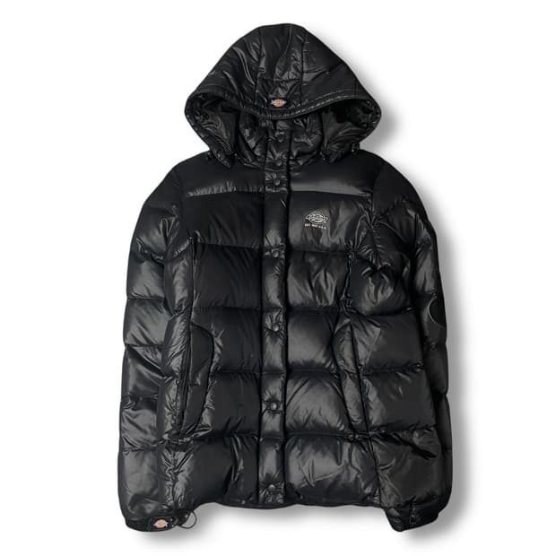 디키즈 블랙 다운 패딩 S