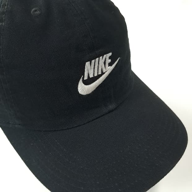 나이키 헤리티지 86 블랙 워시드 코튼 볼캡 P2117