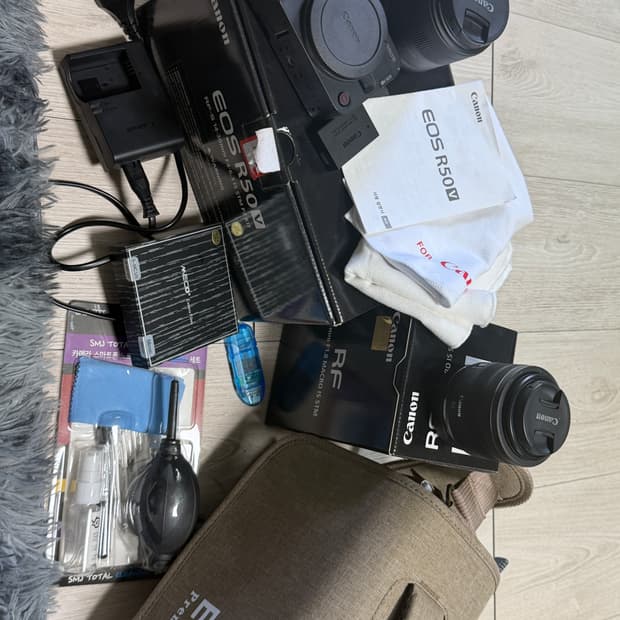 캐논 R50V 14-30mm키트 +35mm