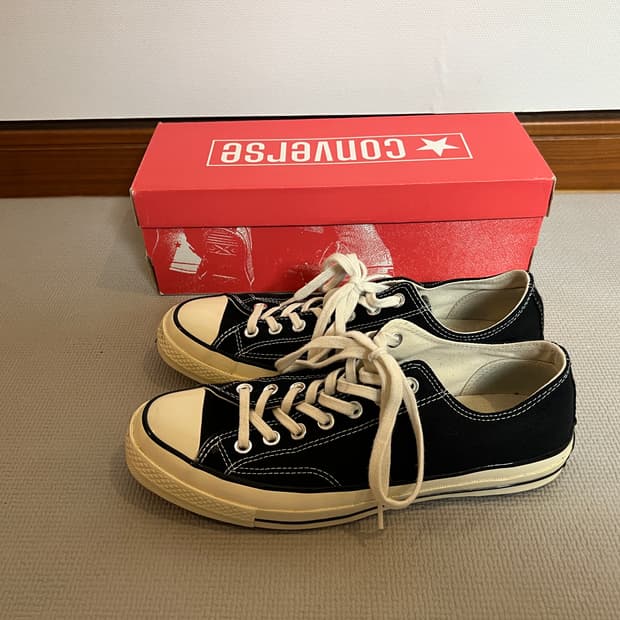 무료배송 - 컨버스 척테일러70 캔버스 로우(블랙) 270