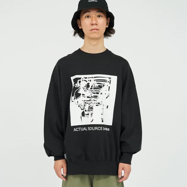 Fresh service x actual source book 스웨셔츠