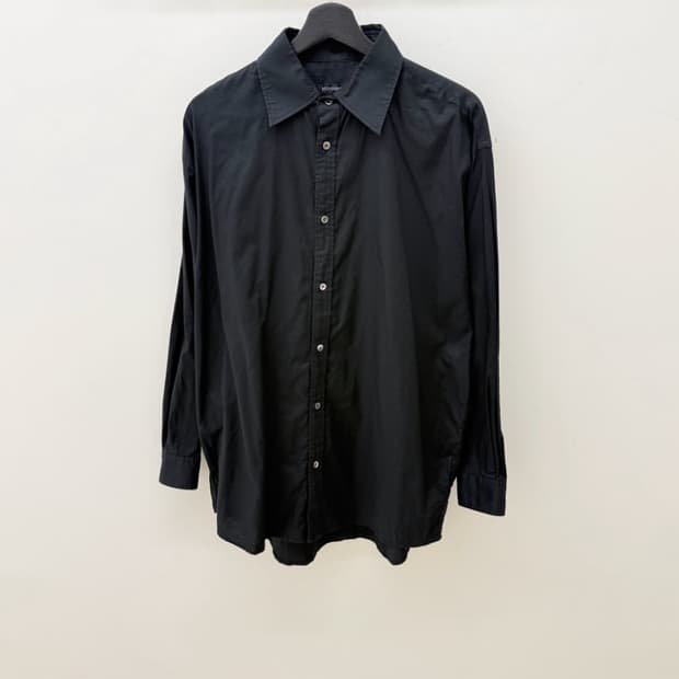 드레스드언드레스드 백 로고 롱 셔츠