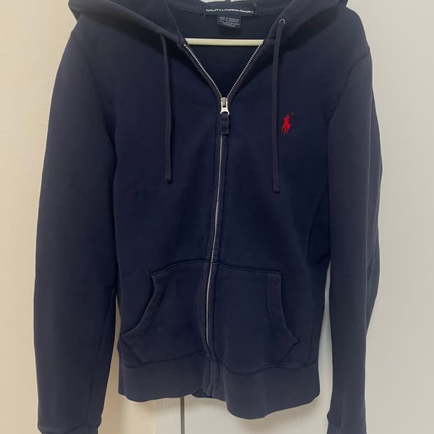 폴로 빈티지 후드집업 빨간포니