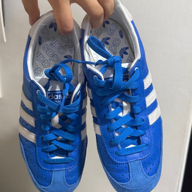 아디다스 삼바 OG 블루 스니커즈