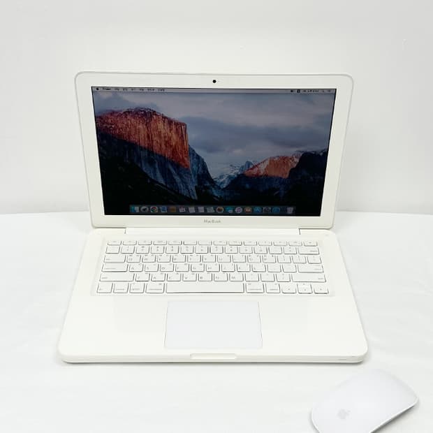 애플 맥북 2008 흰둥이 128G 유니바디 마지막 모델 13인치/인텔C