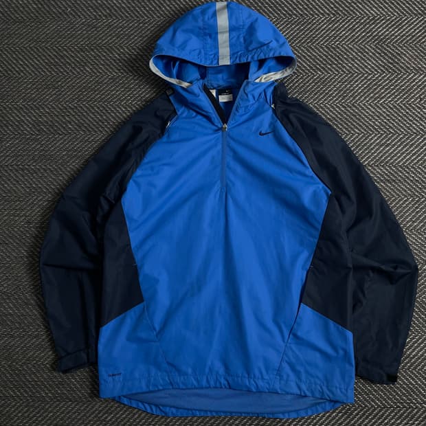 00s 나이키 올드스쿨 스우시로고 배색 바람막이 o 3835