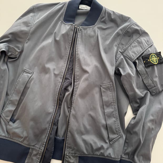 Stone Island 네이비 데이빗 저지 자켓