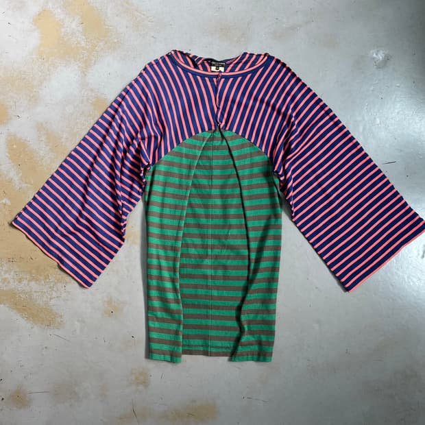 Comme des garcons homme plus 절개 티셔츠