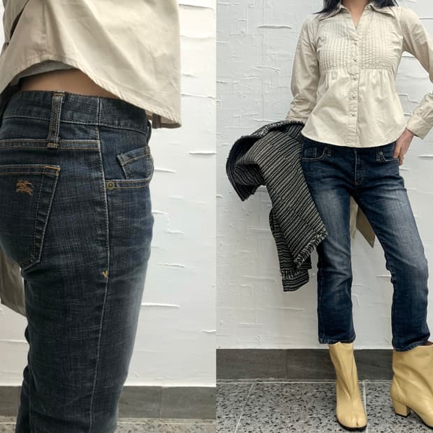 Burberry denim pants