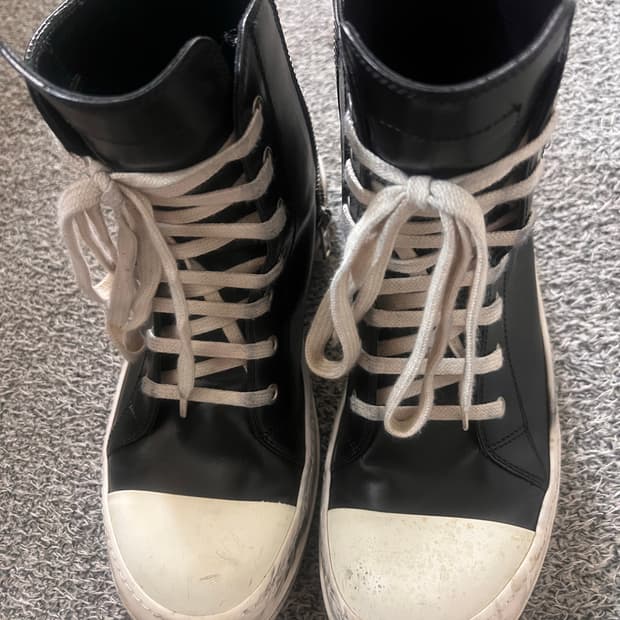 [260] 릭오웬스 라몬즈 하이 39.5 판매합니다