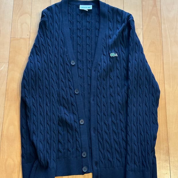라코스테 가디건 m
