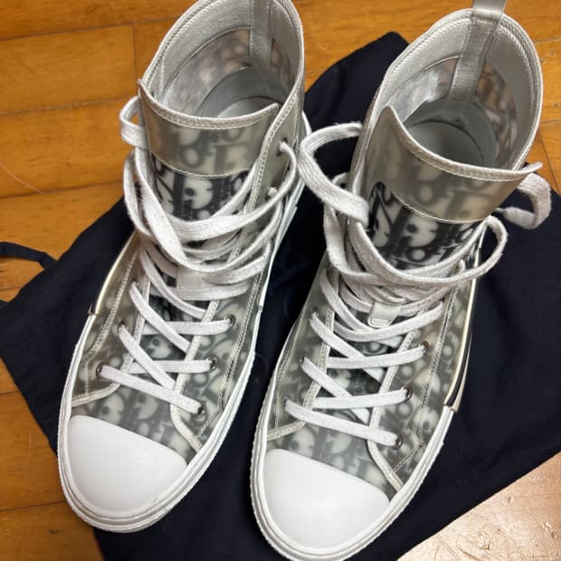 디올 오블리크 컨버스 하이 44