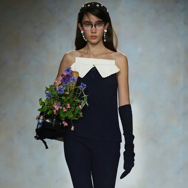 [6,8]슈슈통 25fw Turn-Down Collar 탑/네이비