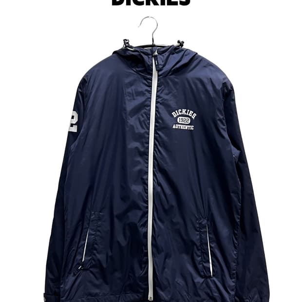 디키즈 나일론 우븐 바람막이 자켓 네이비