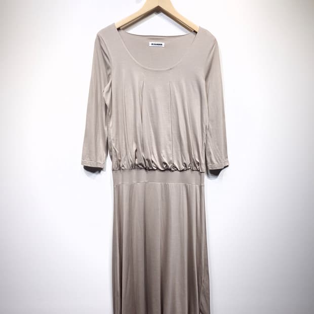 JILSANDER 질샌더 코튼 미니드레스