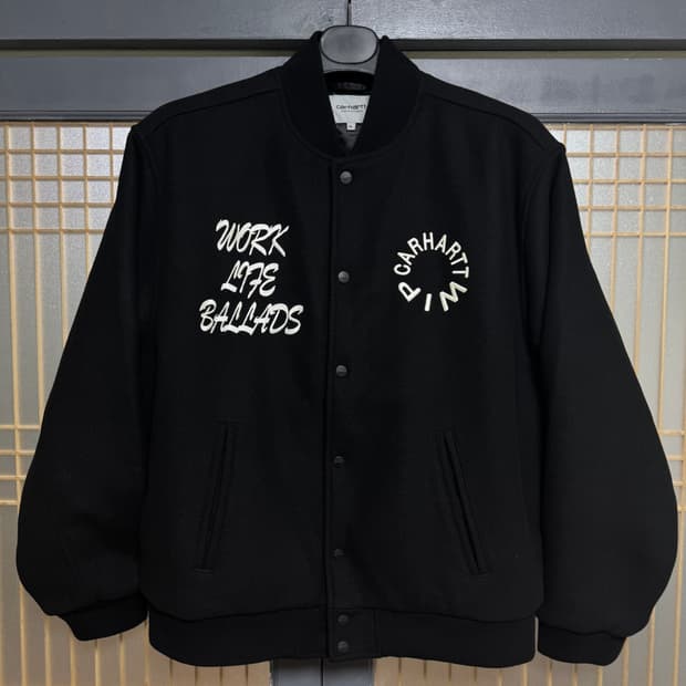[XL]칼하트wip 워크 바시티자켓