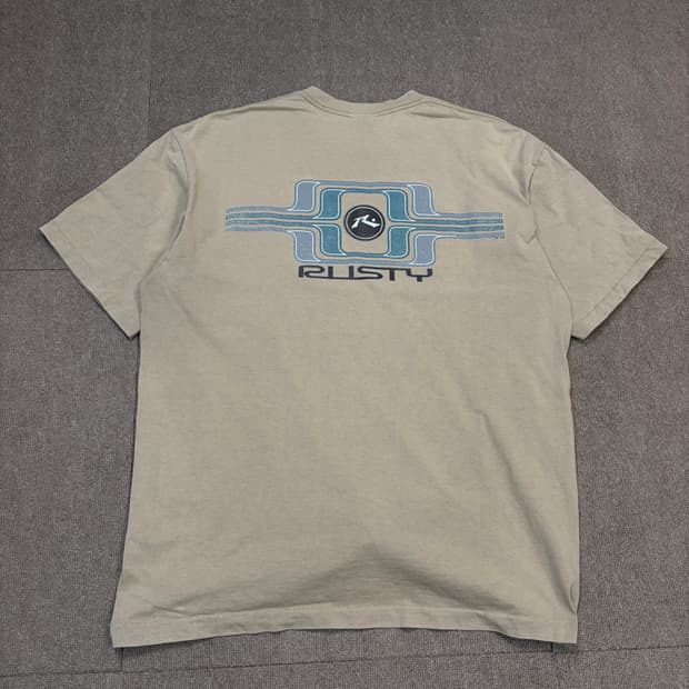 90s rare rusty made in usa 러스티 빈티지 티셔츠