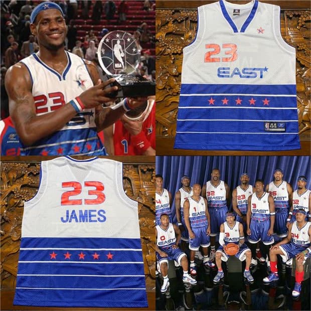 NBA 2006 ALL STAR Lebron James 23
