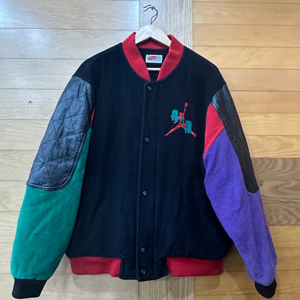 90s 삼나스포츠 나이키조던 바시티 105