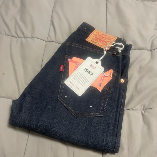 [30X34] 리바이스 LVC 1967 505 셀비지