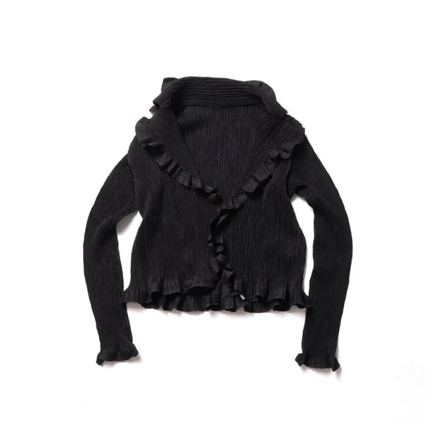 스페치오 Specchio Pleated Cardigan 
